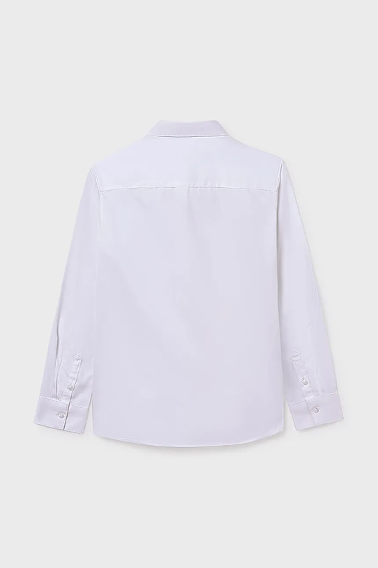 Mayoral cămașă copii 874.7A.Junior.9BYA alb AW25