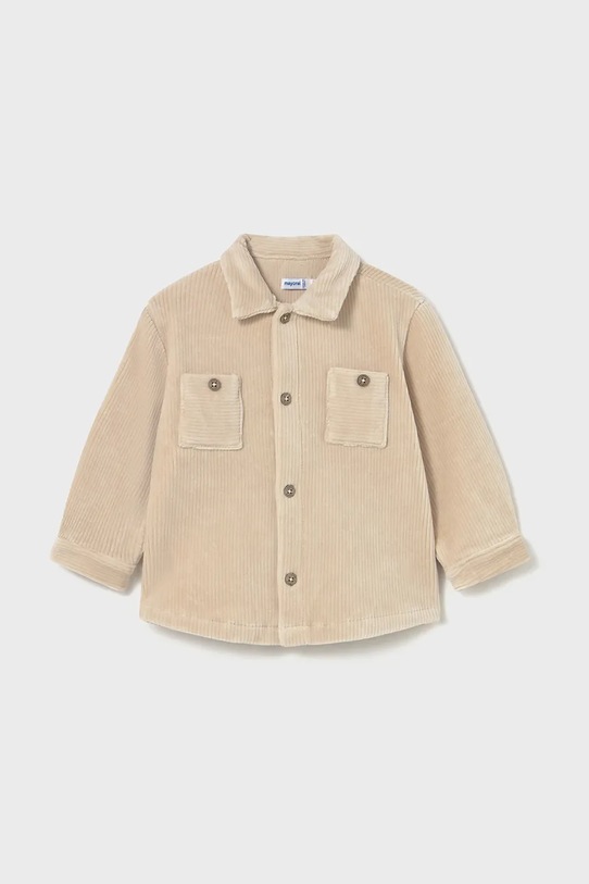 Mayoral camicia per neonati 2105.3D.Baby.9BYA beige AW25