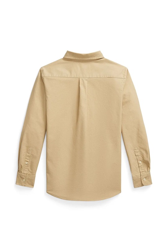 Dječaci Dječja pamučna košulja Polo Ralph Lauren 323858909022 bež