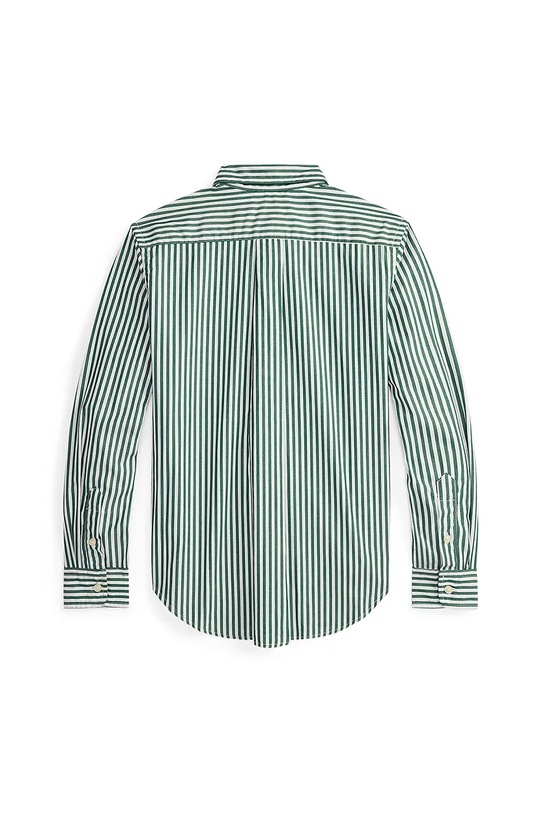 Dječaci Dječja pamučna košulja Polo Ralph Lauren 323979319003 zelena