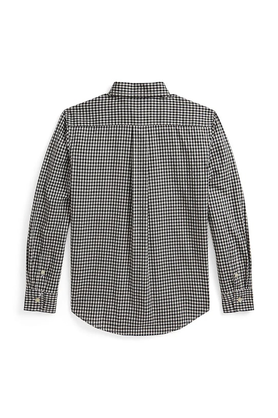 Polo Ralph Lauren koszula bawełniana dziecięca 323980977002 czarny AW25