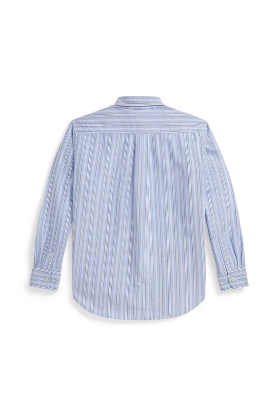 Polo Ralph Lauren koszula bawełniana dziecięca 323981020001 niebieski AW25