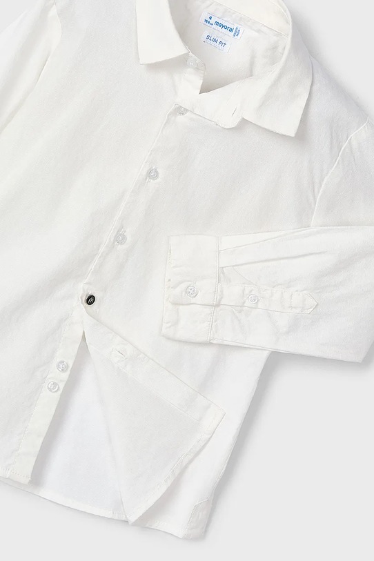Chłopiec Mayoral koszula dziecięca 4130.5H.Mini.9BYA biały