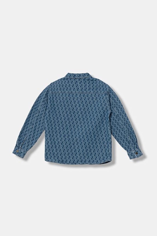 Emporio Armani camicia jeans bambino/a EB000780.AF19479 blu AW25
