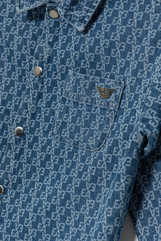 BIMBO Emporio Armani camicia jeans bambino/a EB000780.AF19479 blu