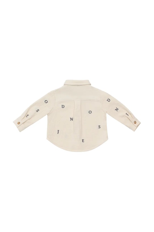 Chłopiec Donsje koszula bawełniana dziecięca Chee Shirt 4107800 biały