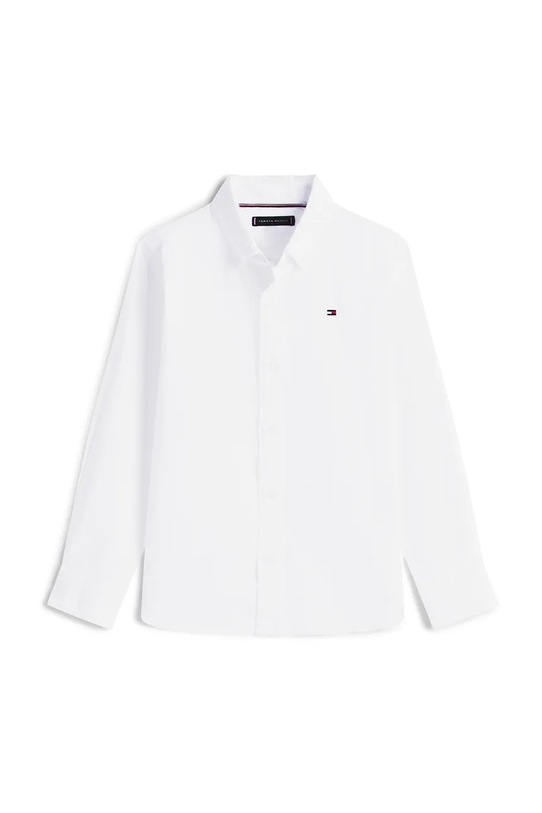 Tommy Hilfiger koszula dziecięca KB0KB09262.128.176.9BYA biały AW25