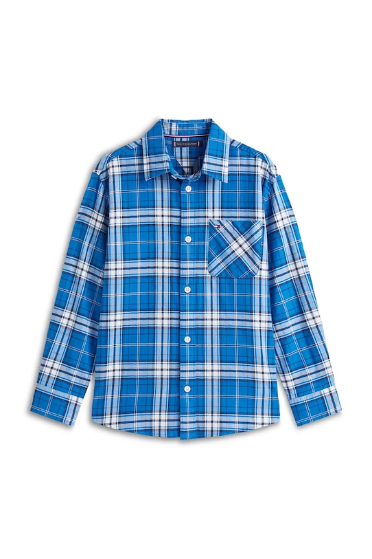 Tommy Hilfiger koszula dziecięca KB0KB09926.104.122.9BYA niebieski AW25