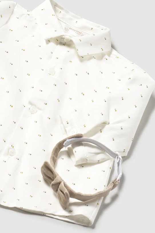 Băieți Mayoral Newborn cămașă bebe 2196.1K.Newborn.9BYA bej