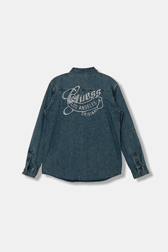 Guess koszula jeansowa dziecięca L5BH01.D4EU0.9BYA niebieski AW25
