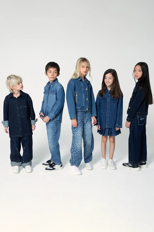 BOSS cămașă copii J52316.138.150 albastru