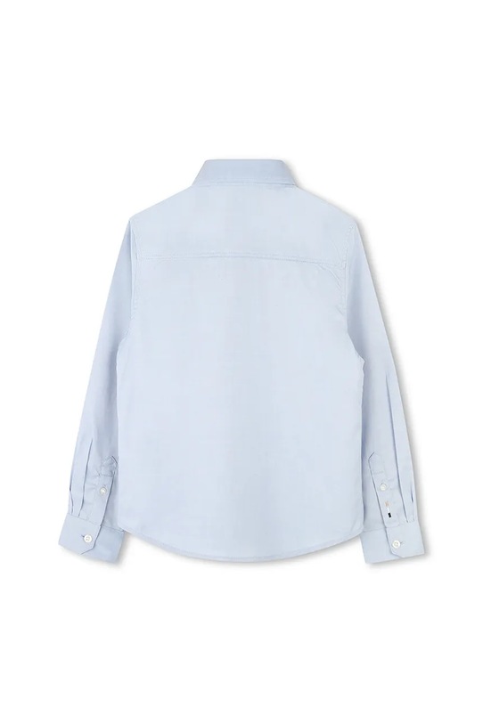 Chłopiec BOSS koszula bawełniana dziecięca J52675.102.108 niebieski