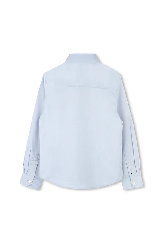 BOSS cămașă de bumbac pentru copii J52675.102.108 albastru AW25