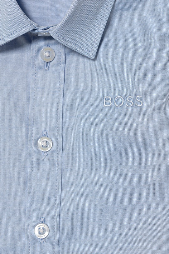 Мальчик Хлопковая рубашка для младенцев BOSS J52681.71.81 голубой