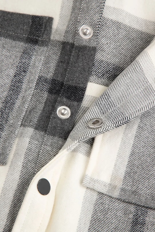 Coccodrillo cămașă de bumbac pentru copii gri ZC5136401XBJ