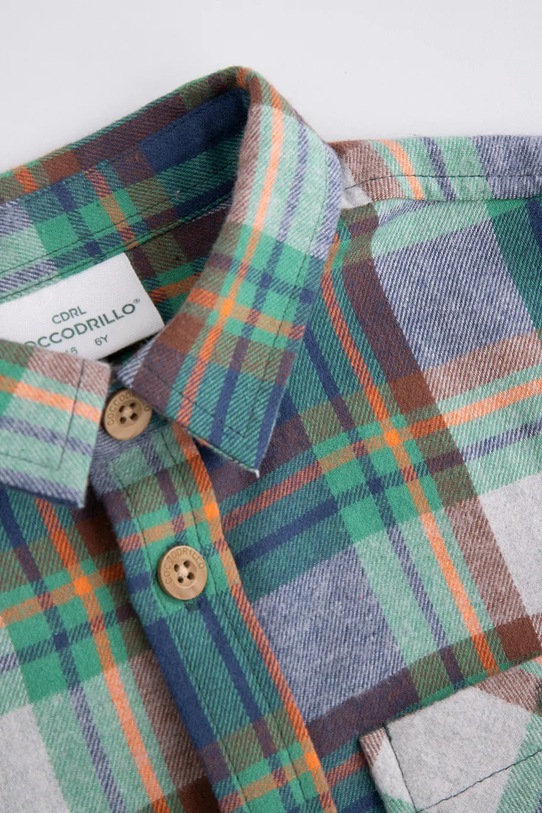 Chłopiec Coccodrillo koszula bawełniana dziecięca ZC5136101XBK multicolor