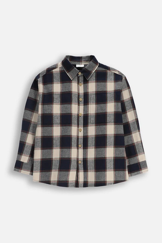 Coccodrillo koszula bawełniana dziecięca wzorzyste multicolor ZC5136102YBJ