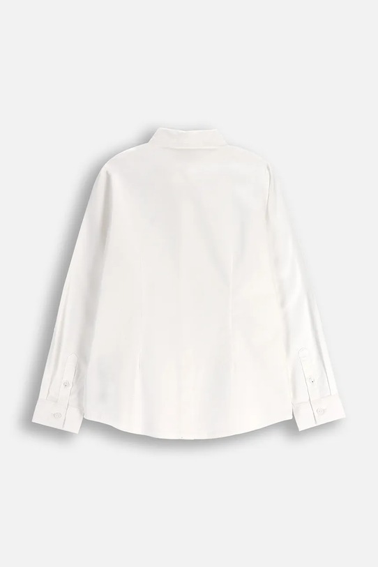 Coccodrillo koszula bawełniana dziecięca ZC5136102EJB biały AW25