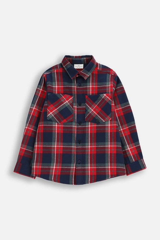 Dětská bavlněná košile Coccodrillo dlouhý vícebarevná ZC5136105EJB