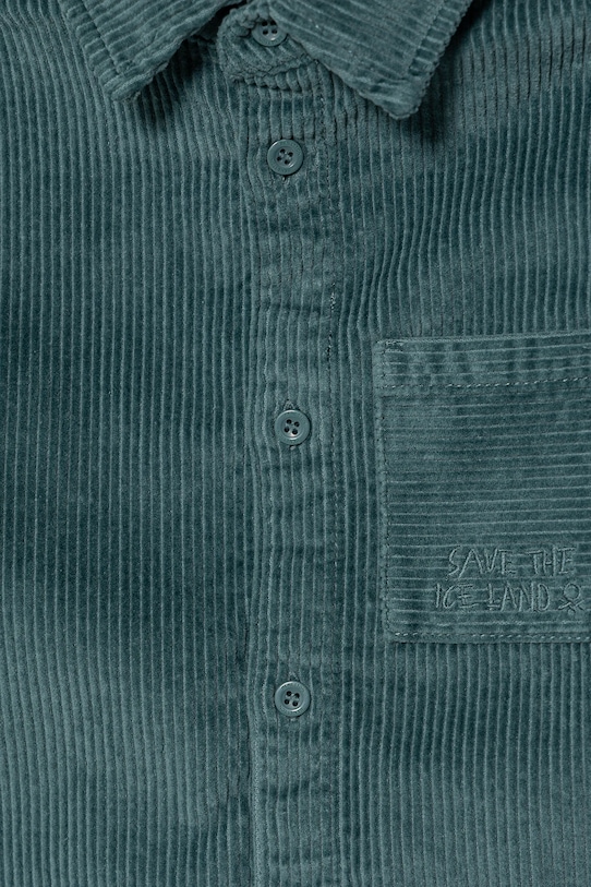 Dječaci Dječja košulja United Colors of Benetton 5IKTGQ02W.P.Seasonal tirkizna
