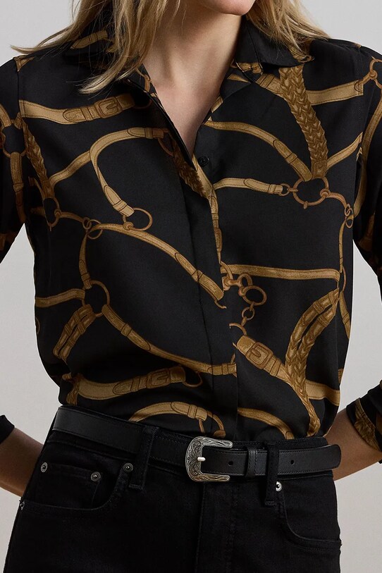 Lauren Ralph Lauren koszula czarny 200970823