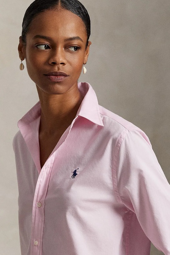 Polo Ralph Lauren koszula bawełniana różowy 211A92177