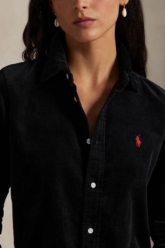 Polo Ralph Lauren koszula sztruksowa czarny 211971526