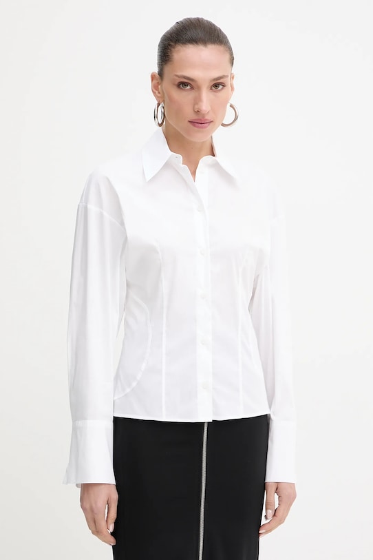 Рубашка Patrizia Pepe casual белый 8C0789.A043