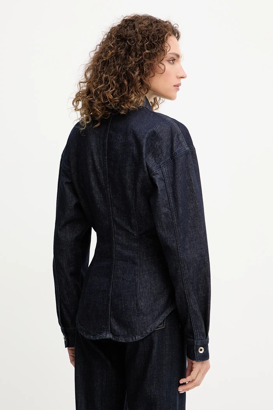 Îmbrăcăminte Patrizia Pepe cămașă jeans 8C0795.D113 bleumarin