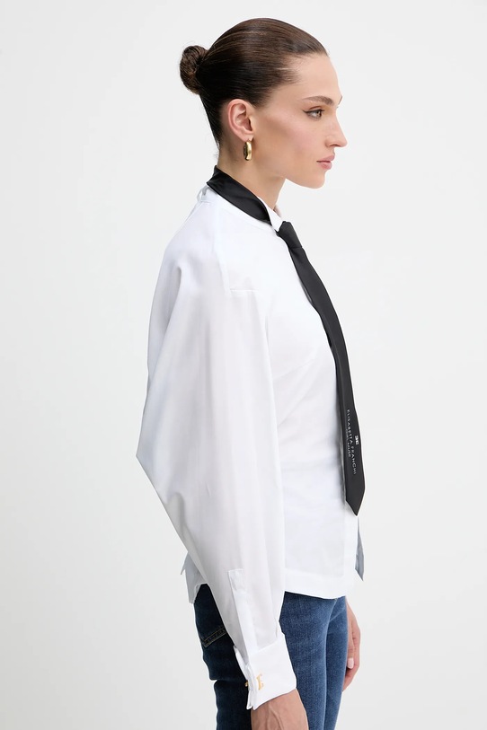 Elisabetta Franchi koszula bawełniana biały CA09156E2