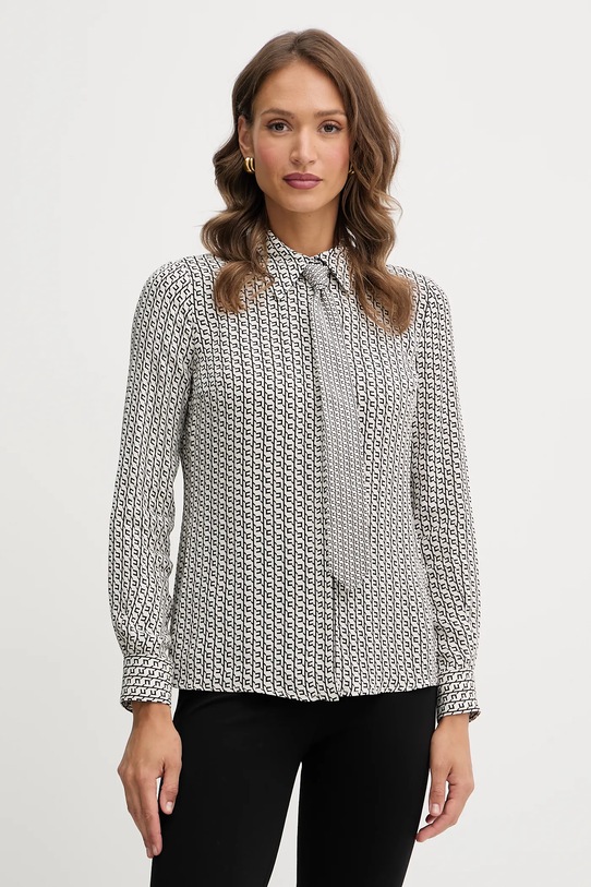 Elisabetta Franchi koszula regular beżowy CA10956E2