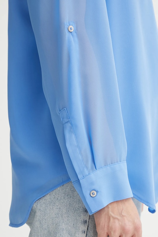 Košile Calvin Klein modrá LV044B902G