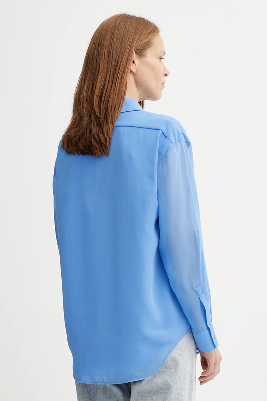 Odzież Calvin Klein koszula LV044B902G fioletowy