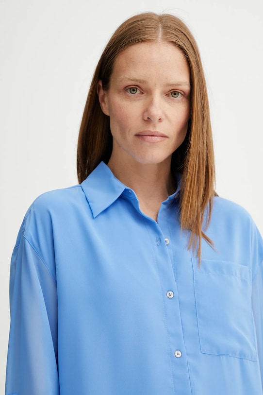 Calvin Klein koszula LV044B902G fioletowy