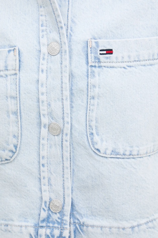 Košulja s pamukom Tommy Jeans DW0DW21072 plava