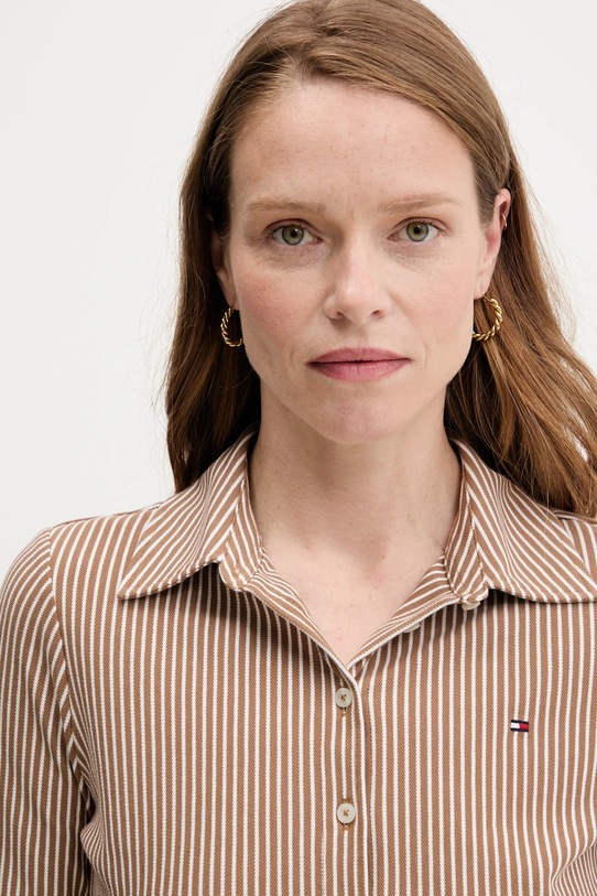 Tommy Hilfiger koszula brązowy WW0WW43528