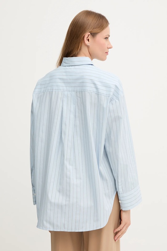 Ρούχα Βαμβακερό πουκάμισο Tommy Hilfiger WW0WW45892 μπλε