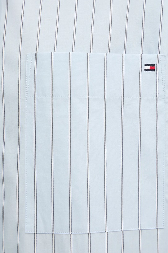 Βαμβακερό πουκάμισο Tommy Hilfiger WW0WW45892 μπλε