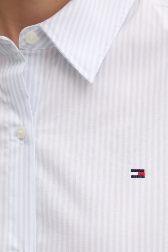 Košile Tommy Hilfiger WW0WW47169 modrá