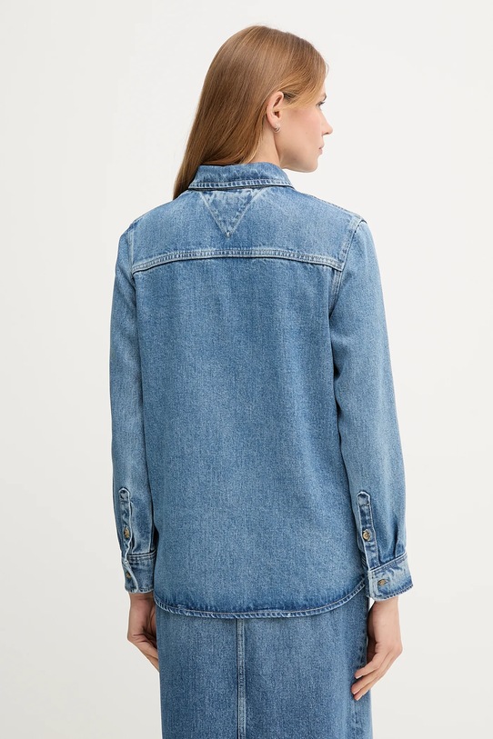 Ρούχα Τζιν πουκάμισο Tommy Hilfiger WW0WW47219 μπλε