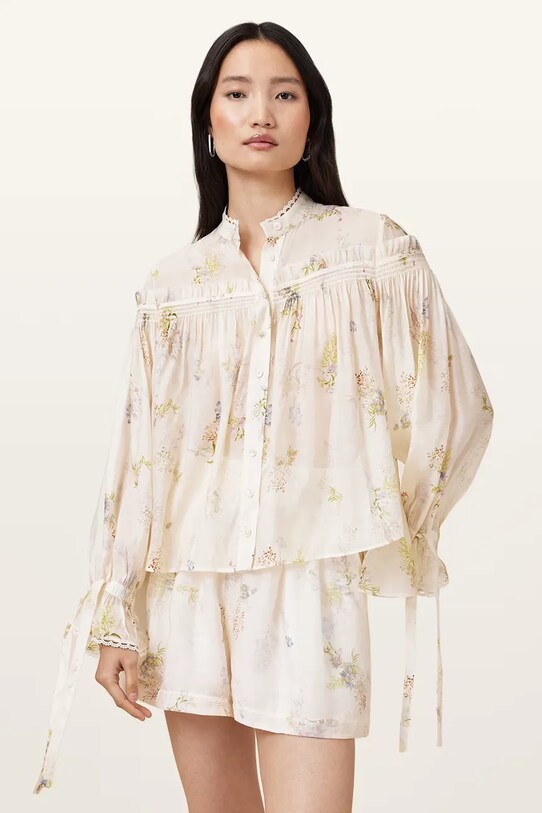 Сорочка AllSaints DELPHINE візерунок білий W057PC