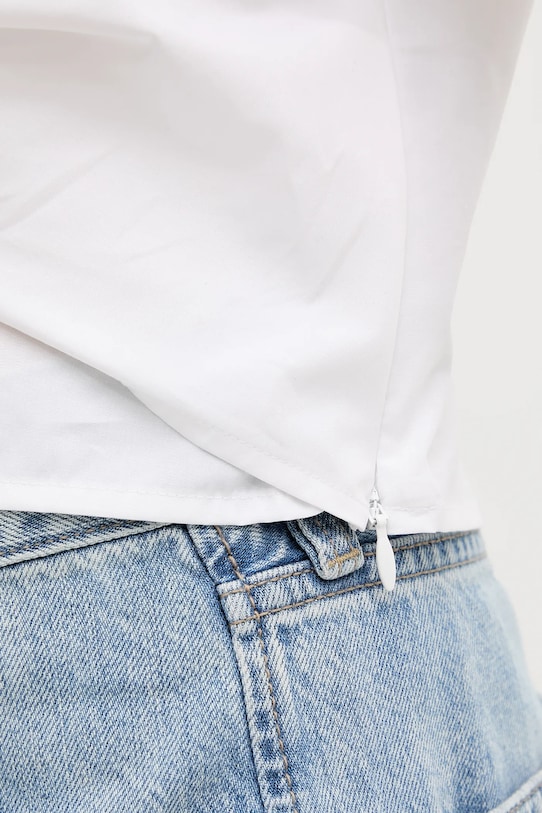 Rag & Bone koszula bawełniana WAW25PA0107610 biały