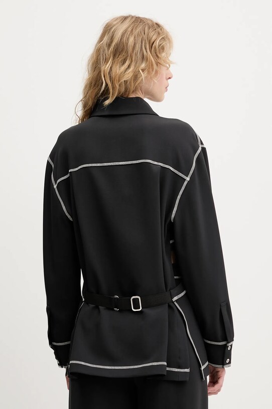 Îmbrăcăminte Stine Goya cămașă SG.PF25.S029.2369 negru