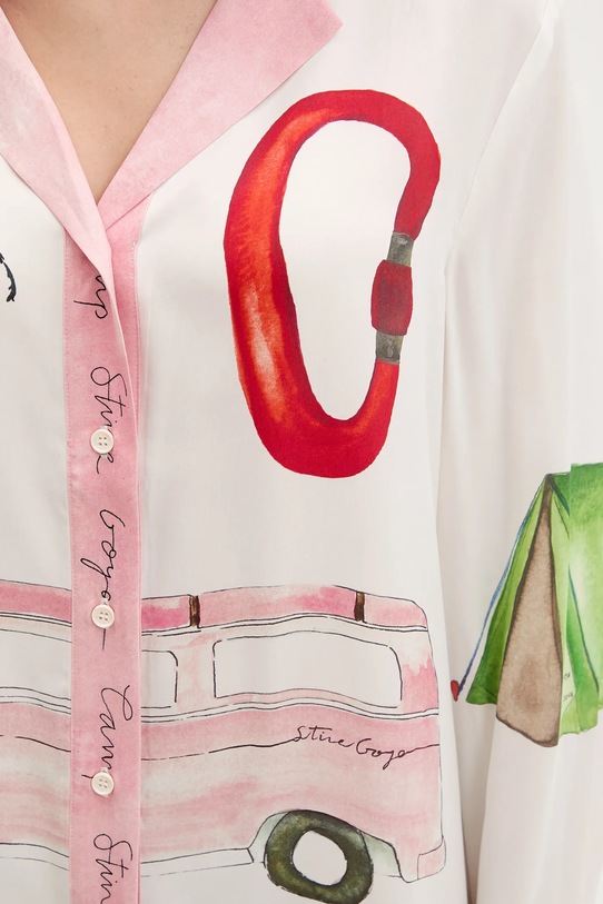 Stine Goya koszula SG.AW25.T096.2263 beżowy