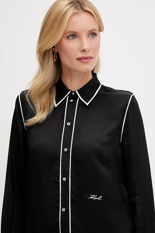 Karl Lagerfeld ing fekete A3W11012