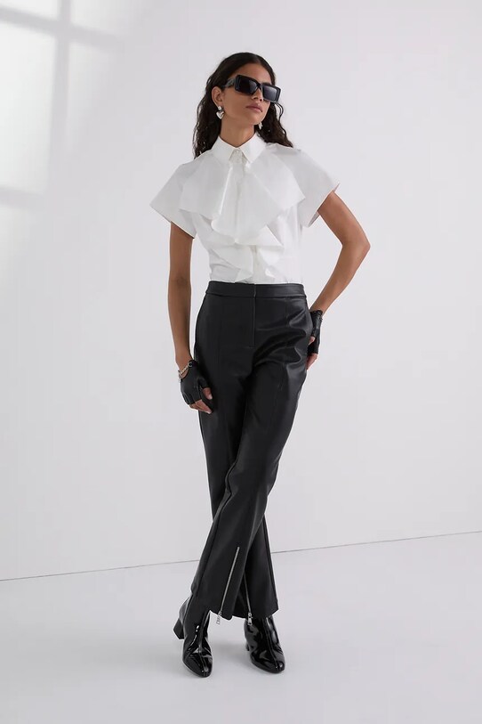 Karl Lagerfeld koszula bawełniana biały A3W11035