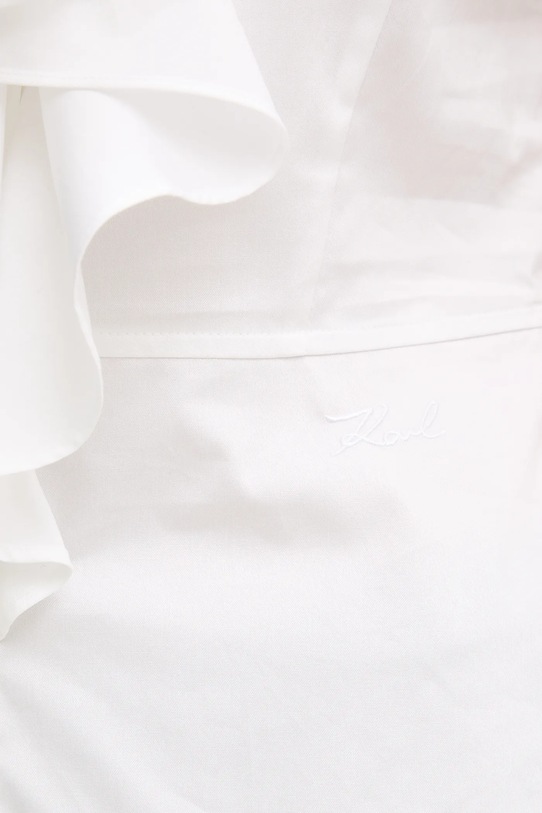 Karl Lagerfeld koszula bawełniana A3W11035 beżowy