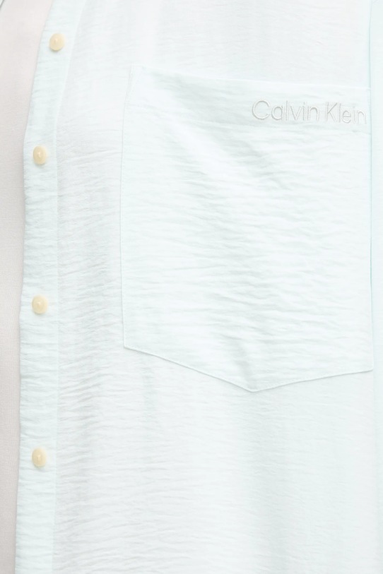 Calvin Klein Jeans koszula LV044C148G turkusowy
