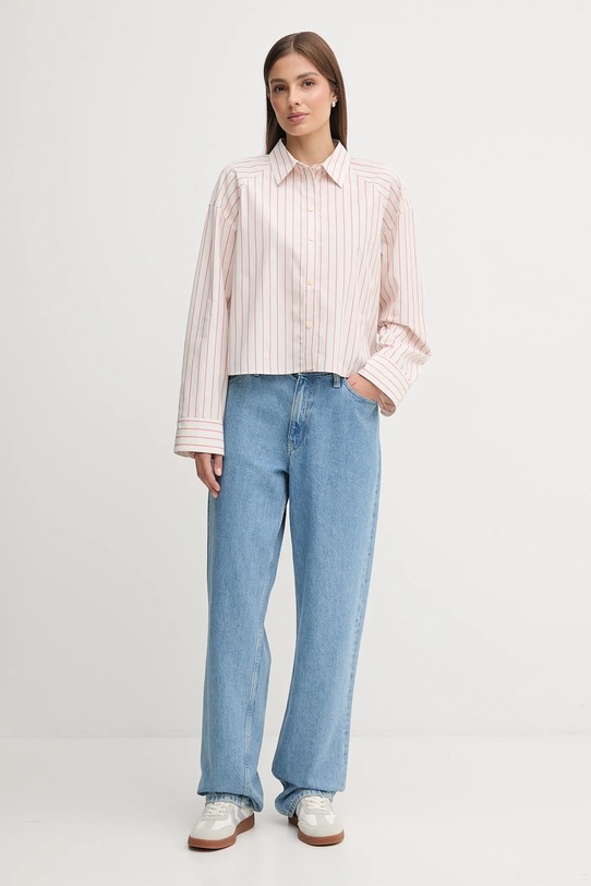 Calvin Klein Jeans pamut ing LV047C118G bézs AW25