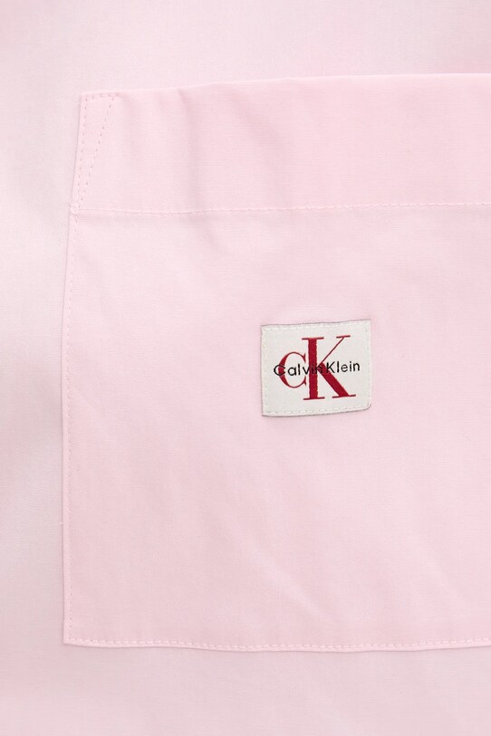 Košeľa Calvin Klein Jeans LV047C143G ružová